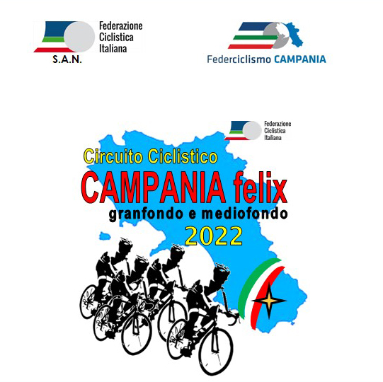 Circuito Ciclistico Campania Felix 2022 granfondo e mediofondo